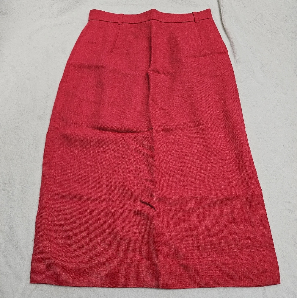 Vintage Pink Jager Pencil Skirt
